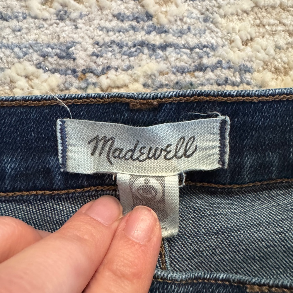 Madewell 10” High-Rise Skinny Jeans – Size 25 – Very Good Condition - Picture 4 of 6